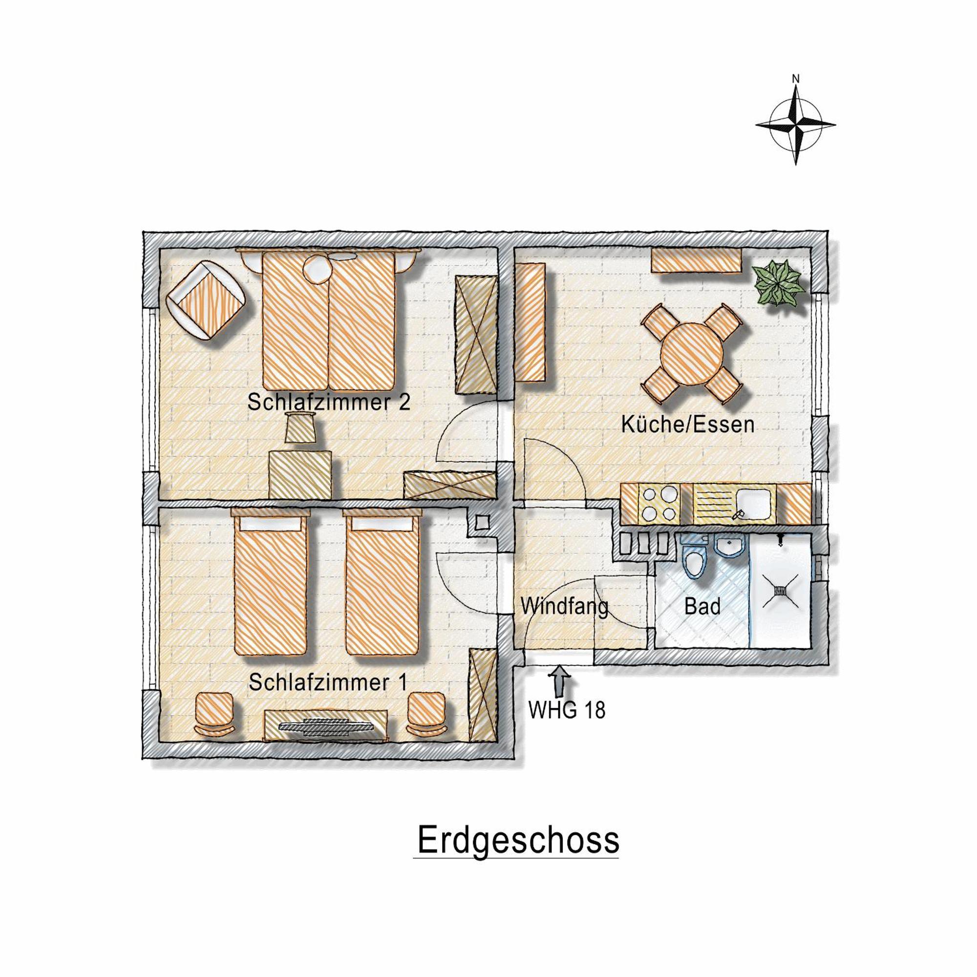 Stays4you - Zentrale Lage, Uninaehe, Extralange Betten Kassel